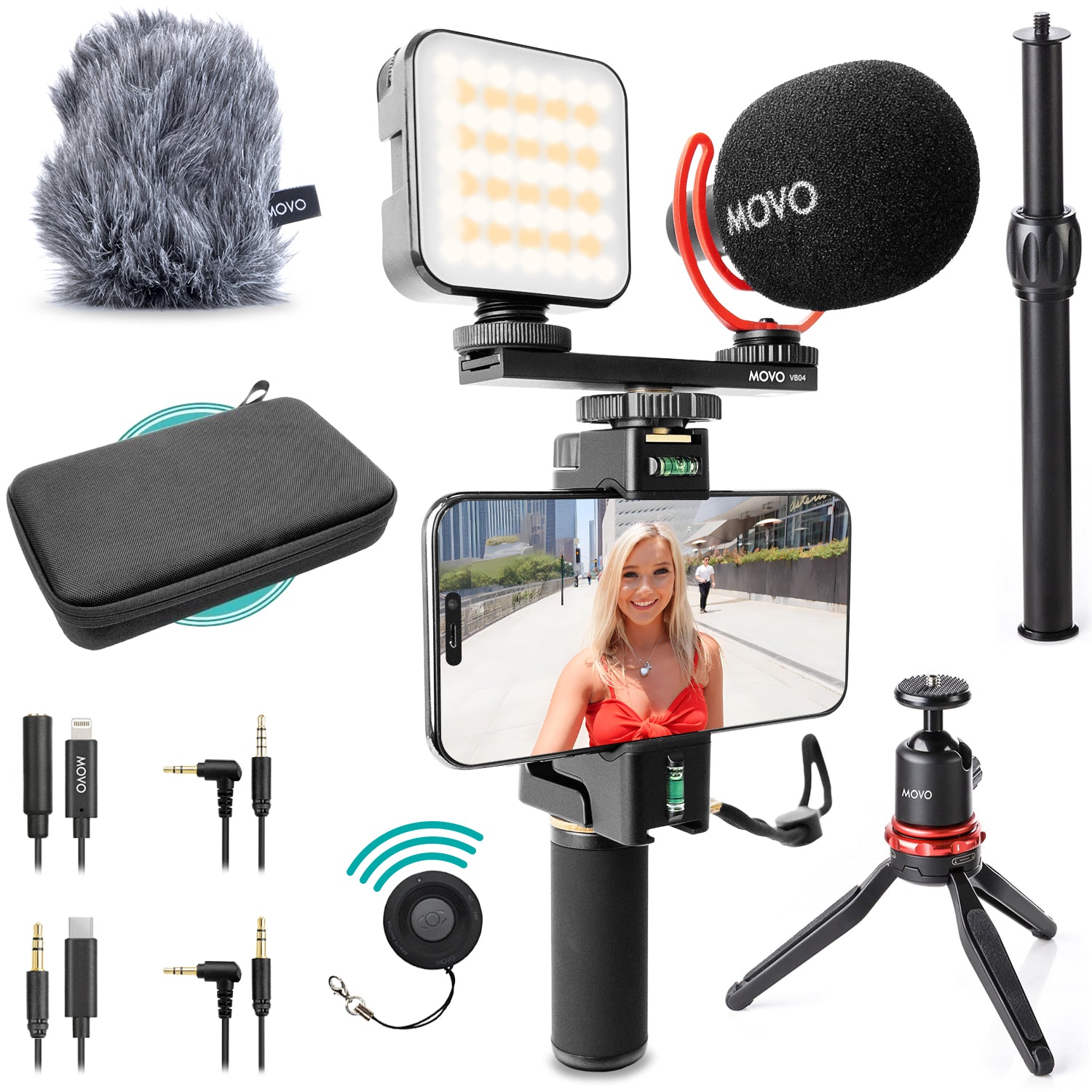 Movo iVlogger-PRO | Smartphone Vlogging Kit