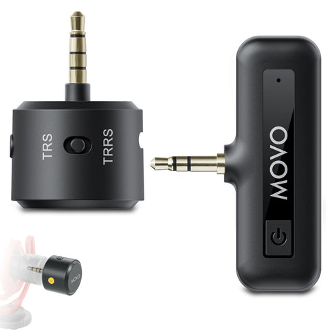 WM-VXR10 | Wireless Microphone for Shotgun | Movo