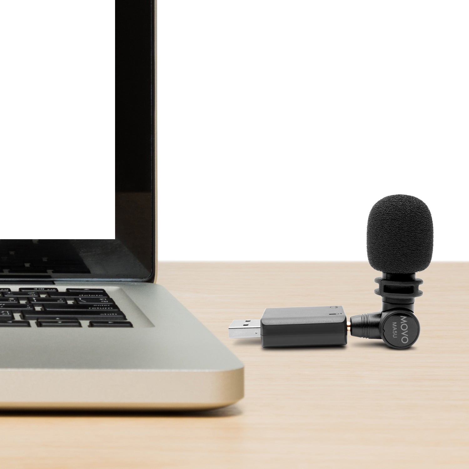 Mini Microphone | Omnidirectional Microphone for Laptop - Movo