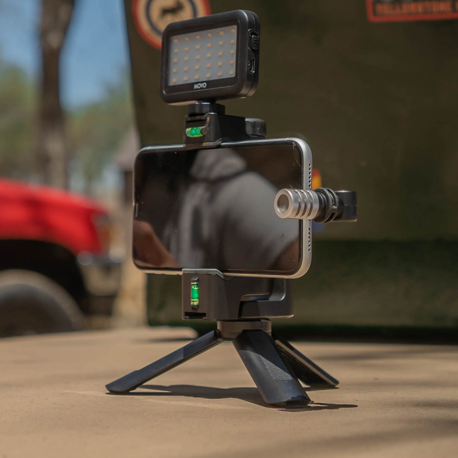 Compact Mini Tabletop Tripod/Hand Grip | TR-1 | Movo - Movo