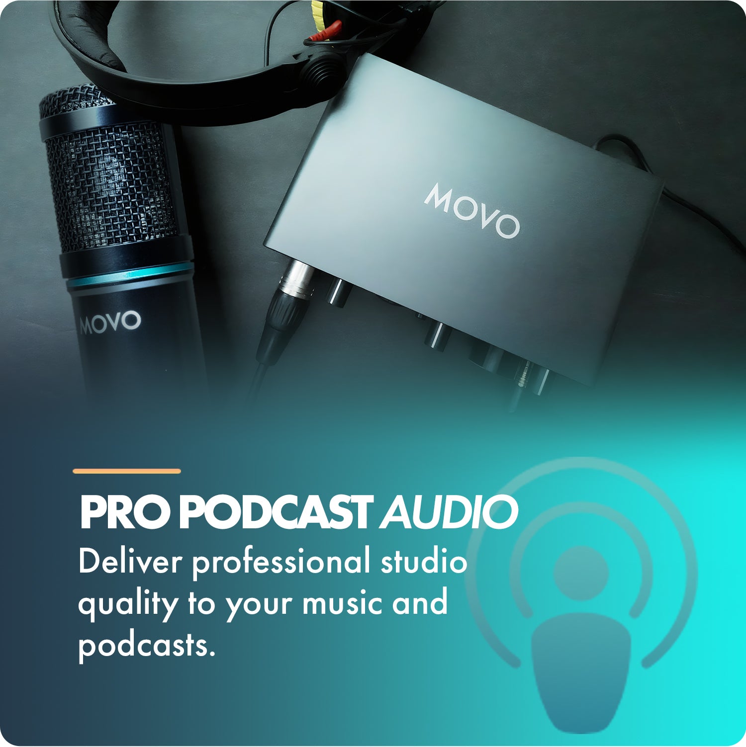 PodPak2T Professional Podcast Equipment Bundle | Cardioid