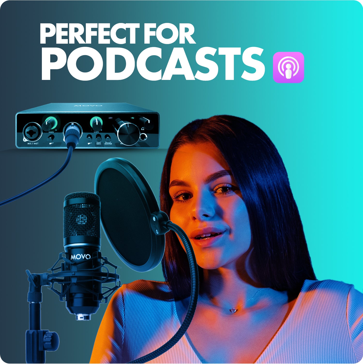 PodPak2T Professional Podcast Equipment Bundle | Cardioid