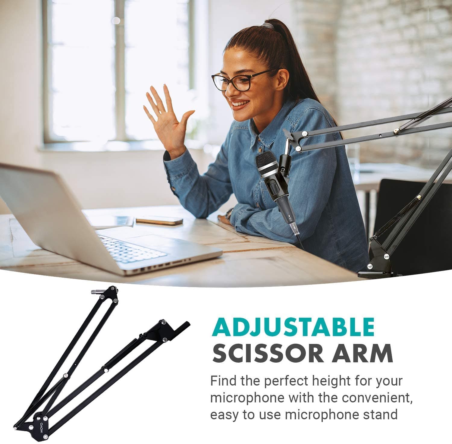 Microphone Boom Arm – Eazy Desk