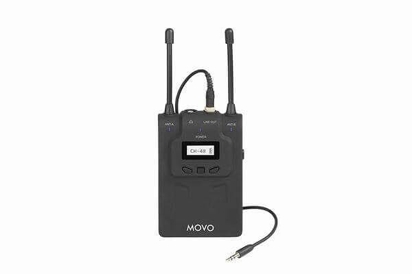 Microphone System with Audio Receiver Transmitter WMIC80 Movo