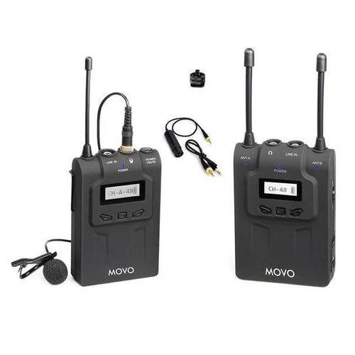 Microphone System with Audio Receiver Transmitter WMIC80 Movo