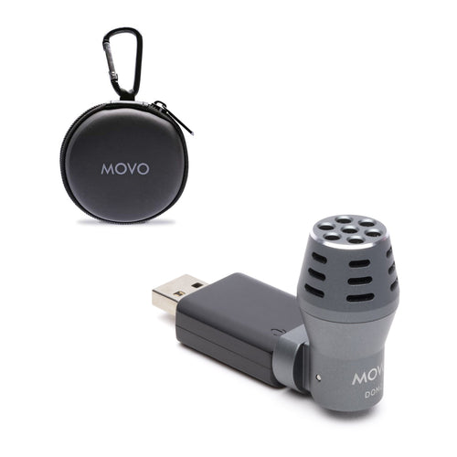 Movo WMIC50 Portable 2.4GHz Wireless Microphone Lavalier System