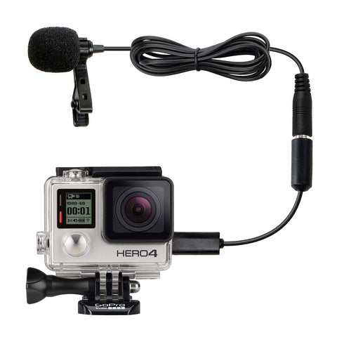 GM100 | GoPro Omidirectional Condensor Lavalier Microphone | Movo