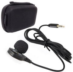 Movo LV M5 Pin Lav Omnidirectional Microphone W 3.5mm TRS