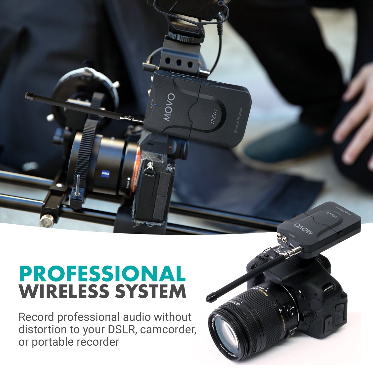 DSLR VHF Wireless Lav Mic Syst